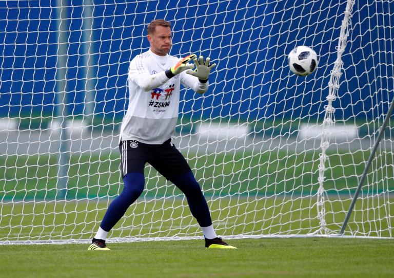 World Cup - Germany Training - Soccer Football - World Cup - Germany Training - Vatutinki CSKA Sports Center, Moscow, Russia - June 13, 2018  Germany