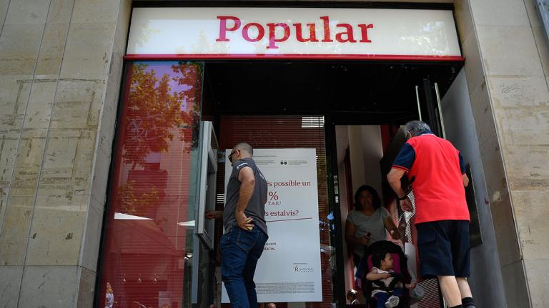 SPAIN-ECONOMY-BANKING-POPULAR