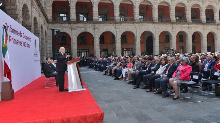 El presidente Andrés Manuel López Obrador dijo que ya se detuvo la corrupción que se toleraba en Pemex y en la CFE. Foto EE: Cortesía