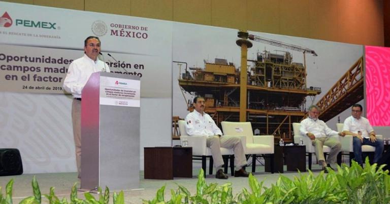 Octavio Romero Oropeza, director general de Pemex, reiteró que, en la actual administración, la contratación de bienes y servicios se ha simplificado. Foto EE: Cortesía @Pemex