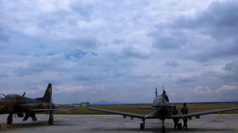 La base militar de Santa Lucía es utilizado actualmente por el Ejército Mexicano. Foto: Notimex.