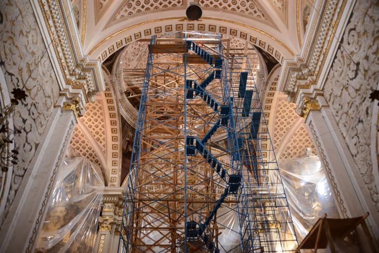 La Parroquia de Santa María de la Natividad.Foto: Cuartoscuro