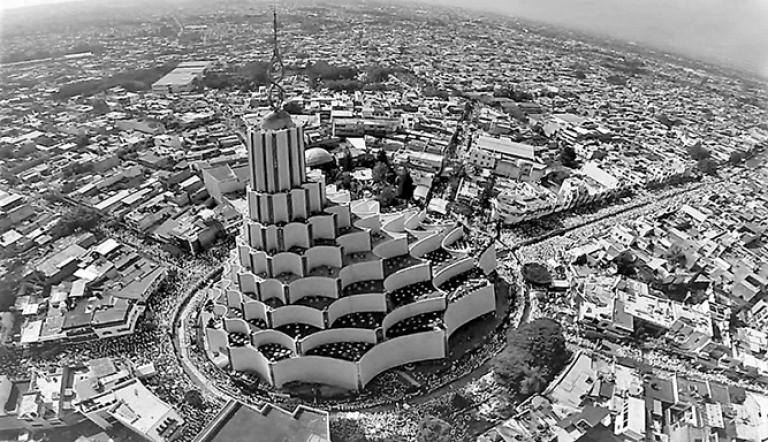 Iglesia de La Luz del Mundo en la ciudad de Guadalajara, en el oeste de México. Foto: Especial