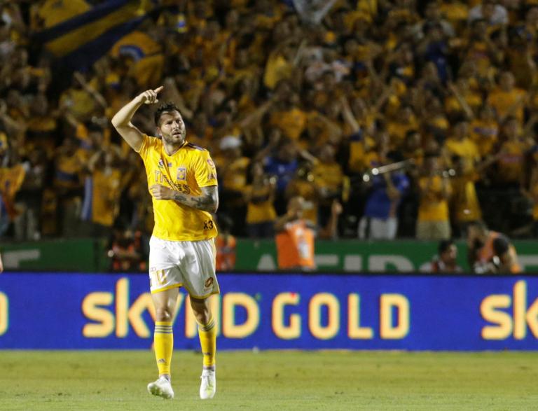 Un título para Tigres significará su quinta corona desde 2010 a la fecha. Además, su delantero francés llega al estadio León con siete goles en las finales de la Liga MX donde ha participado. Foto: Reuters