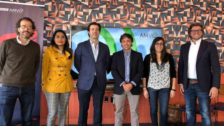 Representantes de la Asociación Mexicana de Ventas Online, Nielsen y Citibanamex durante la presentación de resultados del HotSale 2019. Foto EE: Antonio Becerril.