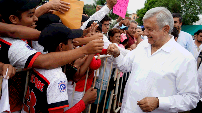 Foto: El presidente Andrés Manuel López Obrador de visita en el municipio de Yanga, Veracruz, el 1 de junio pasado. Foto: Notimex