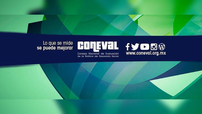 Imagen institucional del Coneval, con la campaña Lo que se mide se puede mejorar. Imagen: Cortesía Coneval