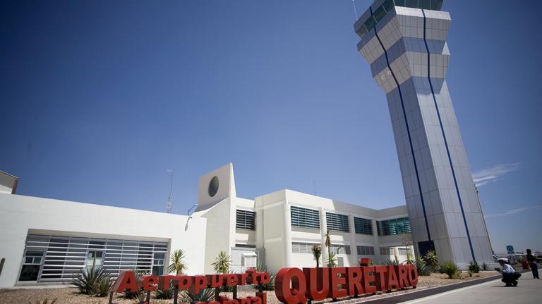 El Aeropuerto Internacional de Querétaro utiliza 10% de su capacidad operativa, pero tiene la capacidad para efectuar 48 operaciones por hora. Foto: Cuartoscuro