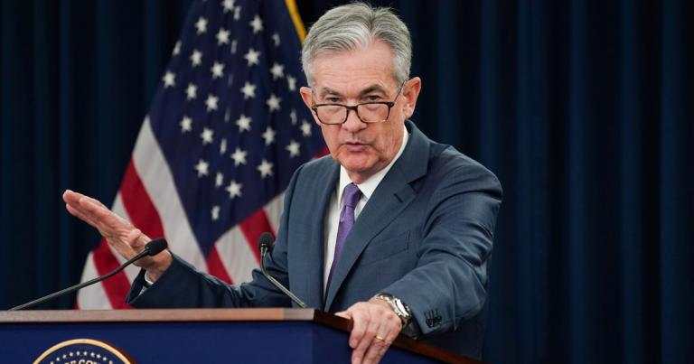 Jerome Powell, presidente de la Fed. Foto: Reuters