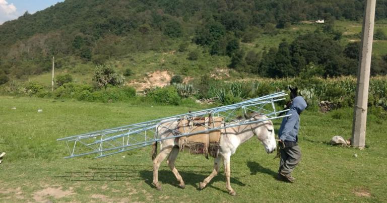 En México, durante el año 2018 un total de 6 millones 990,000 personas habitaban en poblaciones rurales “aisladas”, por lo que llevar Internet allí resulta un reto que han tratado de salvar los WISP. Foto EE: Cortesía WISP / Facebook