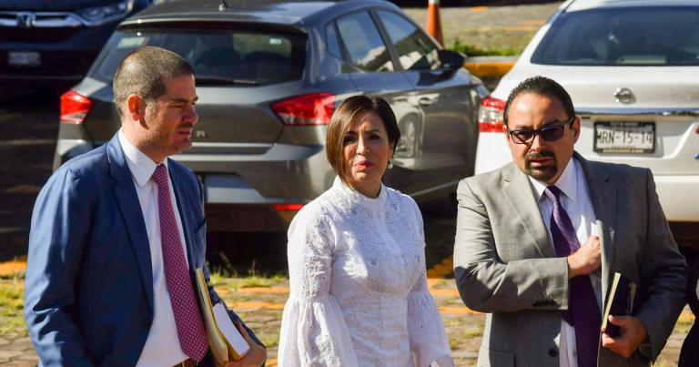 La exsecretaria de Desarrollo Social, Rosario Robles, ingresó después al Reclusorio Sur de la CDMX. Foto: Notimex