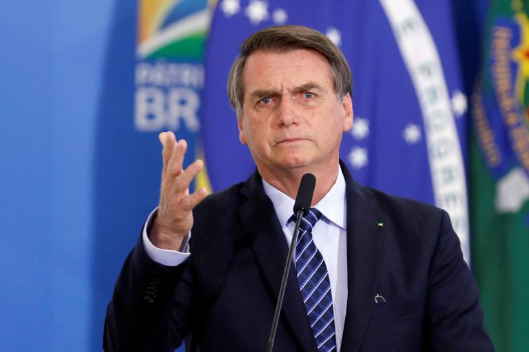 El presidente Jair Bolsonaro olvida que el 95% de los bolígrafos Bic vendidos en el mercado brasileño son producidos en la fábrica de Manaus, en el norte de Brasil. Foto: Reuters.