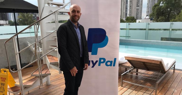 Moisés Gormes, director de Medios de Pago de PayPal. Foto EE: Rodrigo Riquelme