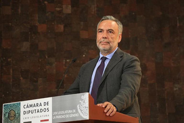 Alfonso Ramírez Cuéllar, diputado federal por Morena. Foto: Cortesía Alfonso Ramírez Cuéllar