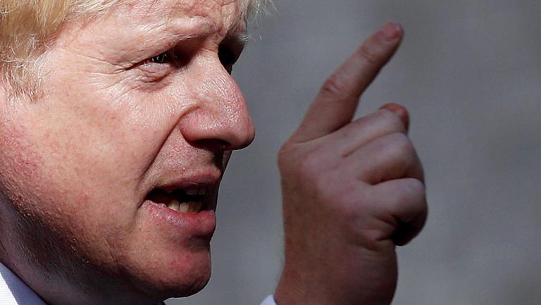 Boris Johnson, primer ministro británico. Foto: AFP