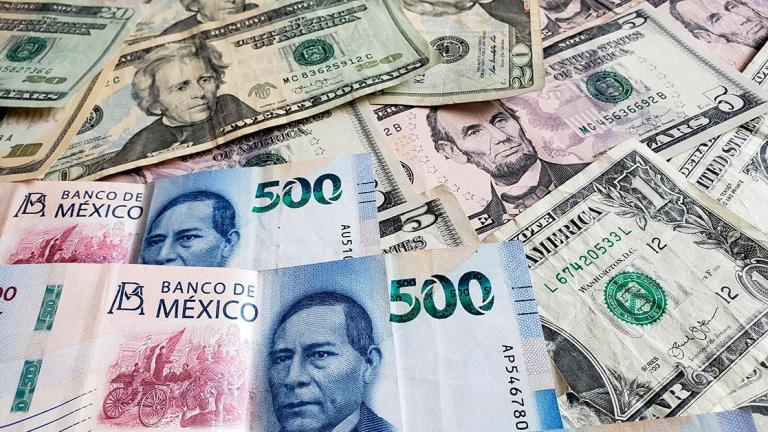 El tipo de cambio se ubica en 19.2499 unidades por billete verde, ligeramente abajo de su cierre de ayer en 19.2670 unidades, con datos del Banco de México. Foto: Shutterstuck  