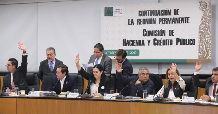 La Comisión de Hacienda y Crédito Público de la Cámara de Diputados aprobó en lo general y en lo particular el proyecto de dictamen de la Ley de Ingresos sobre Hidrocarburos. Foto EE: Cortesía Cámara de Diputados