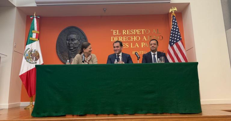 Arturo Herrera dio a conocer las conclusiones de su primera visita a Washington como Secretario de Hacienda, en el marco de las Reuniones Anuales del FMI. Foto EE: Cortesía Twitter @ArturoHerrera_G