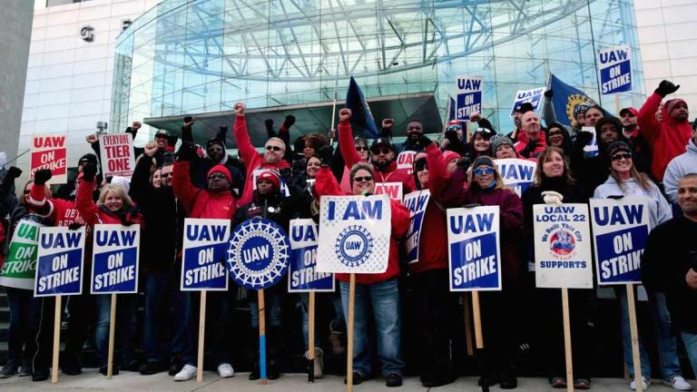 La huelga de trabajadores de General Motors fue la más extensa en casi 50 años. Foto: Reuters