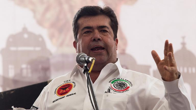 Pedro Haces, líder nacional de la Confederación Autónoma de Trabajadores y Empleados de México (CATEM). Foto: Cuartoscuro