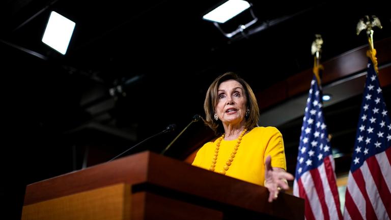 Nancy Pelosi, presidenta de la Cámara de Representantes de Estados Unidos. Foto: Reuters