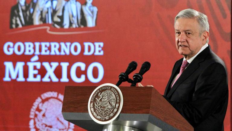 Andrés Manuel López Obrador unas horas antes de reunirse con el presidente electo de Argentina, Alberto Fernández. Foto EE: Eric Lugo