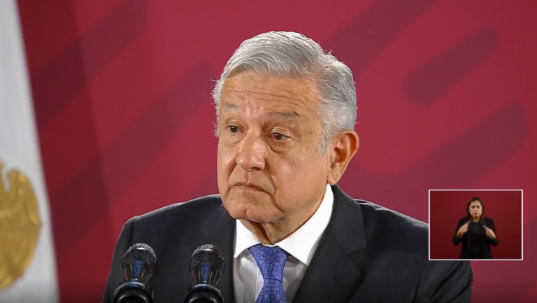 Andrés Manuel López Obrador en conferencia de prensa. Foto: Twitter Andrés Manuel