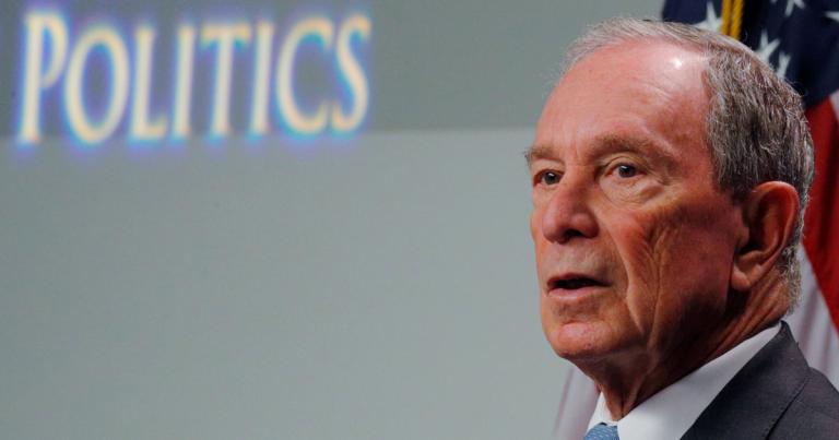 El anuncio pone fin a las especulaciones sobre las intenciones de Michael Bloomberg, quien durante semanas ha insinuado su intención de presentarse a las primarias demócratas. Foto: Reuters