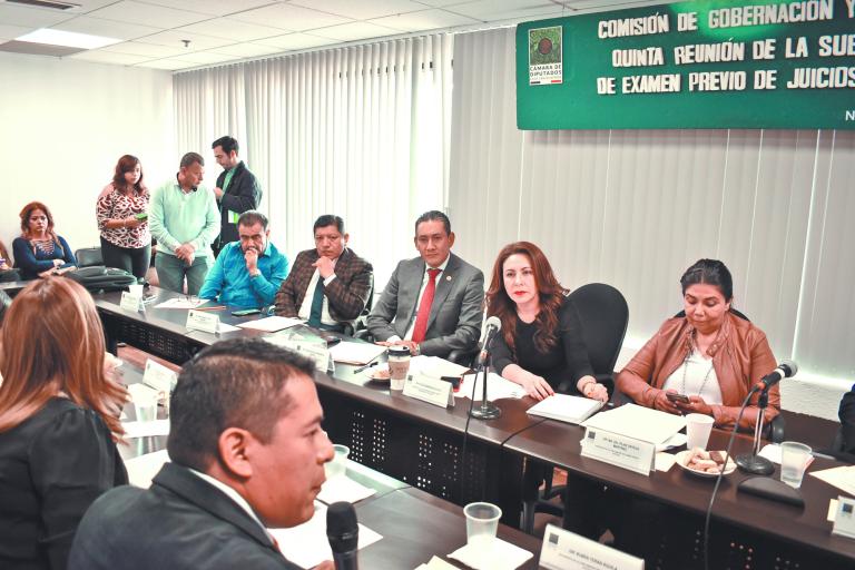 Ayer sesionó la Subcomisión de Examen Previo. Foto: Especial