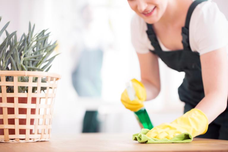 Las mujeres destinan casi tres veces más que los hombres a limpiar la casa, cuidar a los hijos y abuelos y hacer las compras. Si el mercado pagara estas actividades erogaría un monto equivalente a 18% del PIB nacional.  Foto: Shutterstock