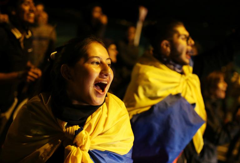 Las protestas comenzaron hace una semana con marchas en las que participaron miles de personas durante una huelga nacional de un día.