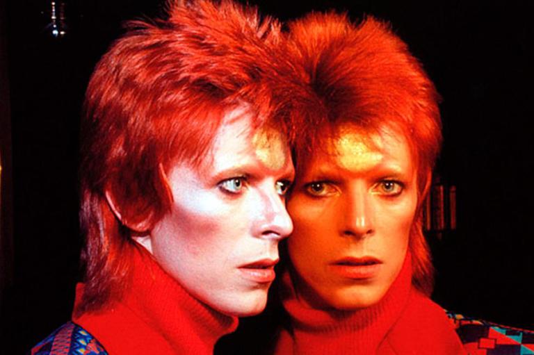 David Bowie en su faceta del extaterrestre llamado Ziggy Stardust. Foto: Davidbowie.com