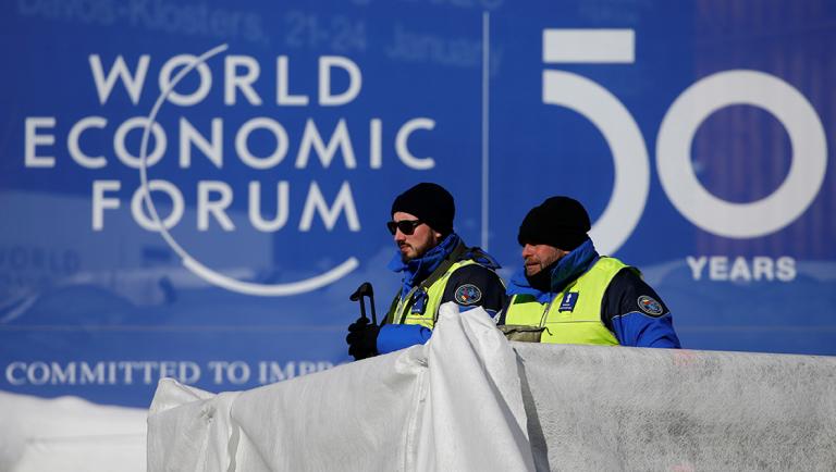 Annual WEF meeting in Davos