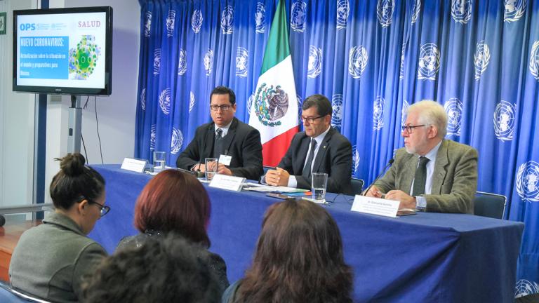 “México ha reaccionado de manera preventiva”, aseguró Jean Marc Gabastou, asesor internacional en emergencias en salud de la Organización Mundial de la Salud. Foto: Notimex