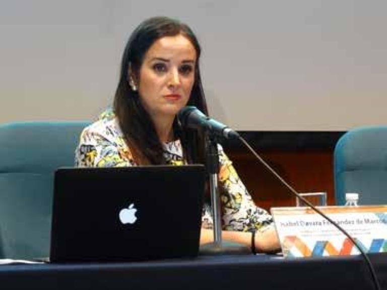 Isabel Davara, coordinadora del Diccionario de Protección de Datos Personales (Inai, 2019), en imagen de archivo. Foto: Cortesía Isabel Davara