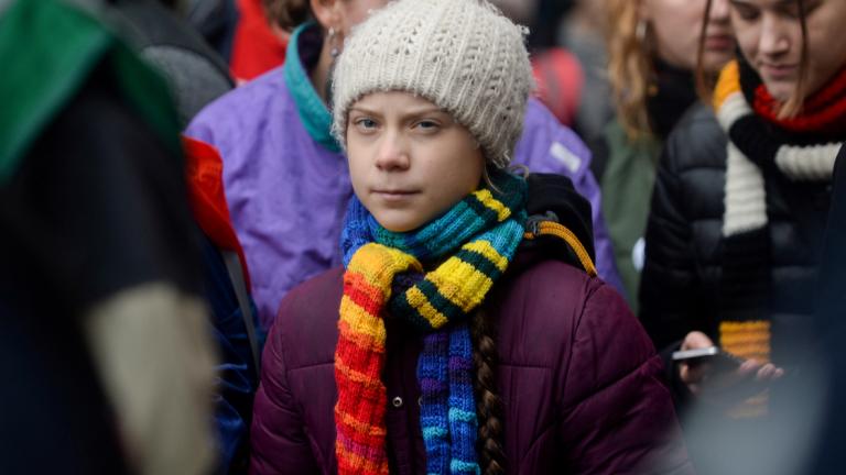 El movimiento Viernes para el Futuro dirigido por Greta Thunberg pide a los políticos que escuchen a los científicos sobre el clima y tomen medidas urgentes contra el calentamiento global. Foto: Reuters.