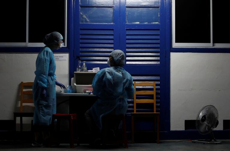 Ricardo Peralta Saucedo, subsecretario de Gobernación, dijo que los médicos son héroes que vigilan la salud de las personas. Foto: Reuters.