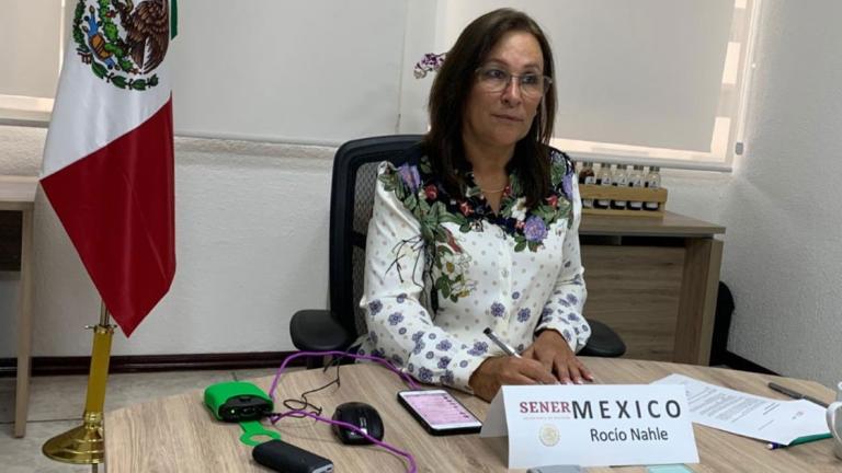 Rocío Nahle, secretaria de Energía. Foto EE: Cortesía Twitter @rocionahle