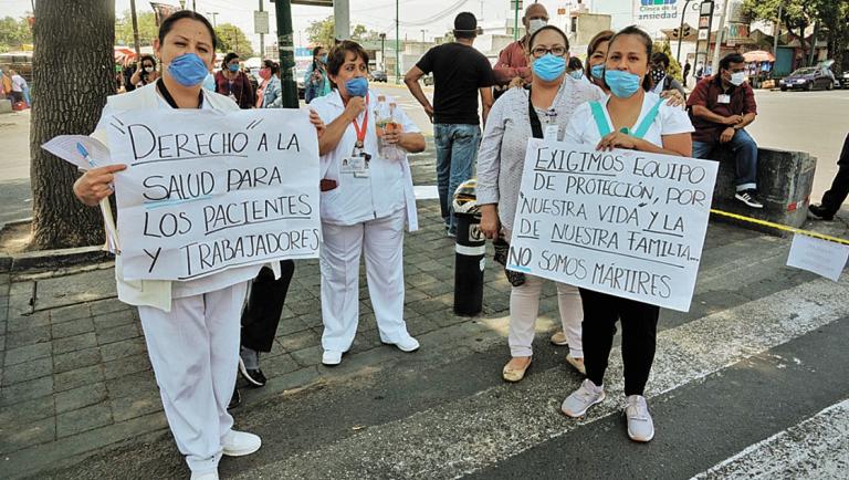 Falta de insumos para personal de salud ante el Covid-19.