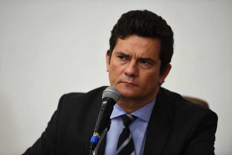 El exjuez Sergio Moro estuvo a cargo de la investigación Lava Jato que llevó a prisión a expresidentes y exejecutivos de compañías en uno de los mayores casos de corrupción en la historia de Brasil. Foto: AFP