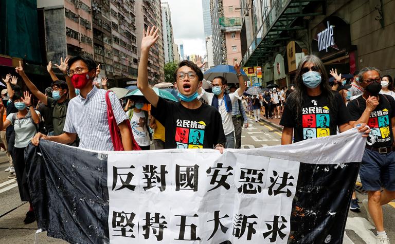 Pan-democratic legislator Eddie Chu Hoi-dick, Vice convener for Hong Kong