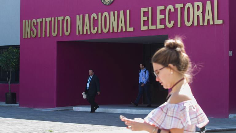 CIUDAD DE M√âXICO, 30MAYO2018.- Fachada del Instituto Nacional Electoral, quien ser√° el arbitro de las pr√≥ximas elecciones del 1 de julio, en donde se habr√° de elegir al pr√≥ximo Presidente de M√©xico. FOTO: MOIS√âS PABLO /CUARTOSCURO.COM