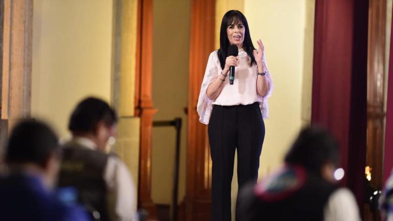 Teresa Shamah Levy, directora adjunta del Centro de Investigación en Evaluación y Encuestas. Foto EE: Cortesía Presidencia de México