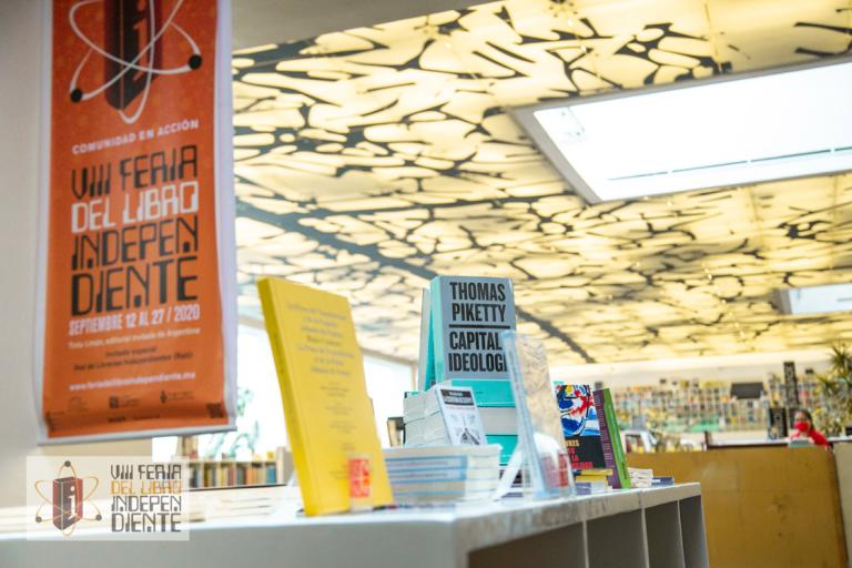 VIII Feria del Libro Independiente (FLI) con sede en la Librería Rosario Castellanos del Fondo de Cultura Económica. Foto EE: Cortesía Twitter @fli_mxFoto EE: Cortesía Twitter @fli_mx