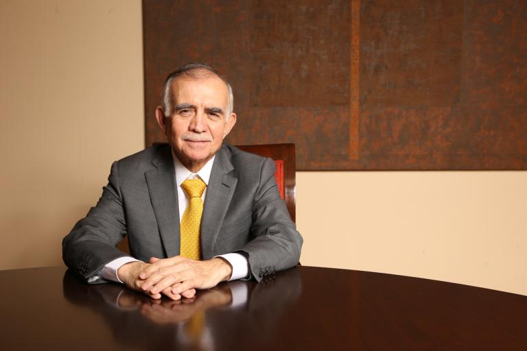 Alfonso Romo, jefe de la Oficina de la Presidencia de la República. Foto EE: Fernando Villa del Angel 