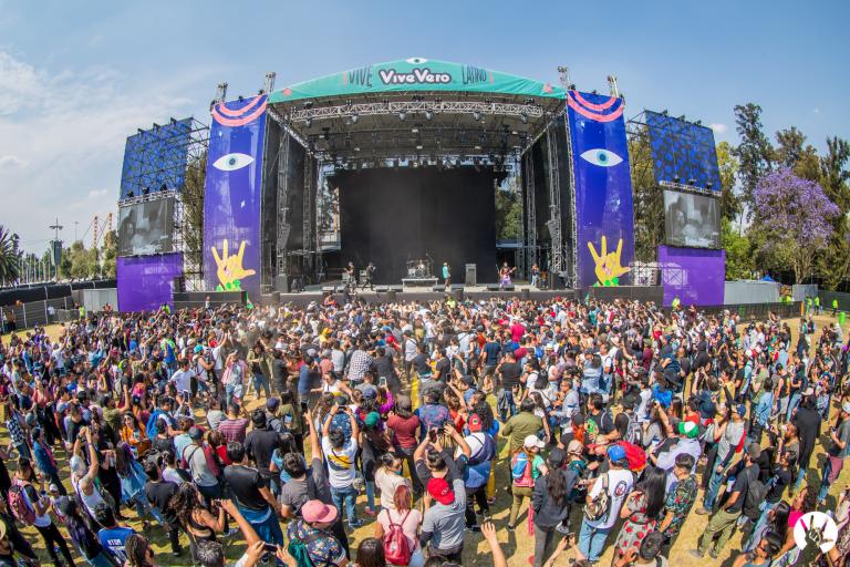 El festival de música Vive Latino 2020 en la Ciudad de México. Foto: Twitter.com/vivelatino