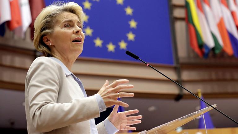 FILE PHOTO: Plenary session at the European Parliament in Brussels