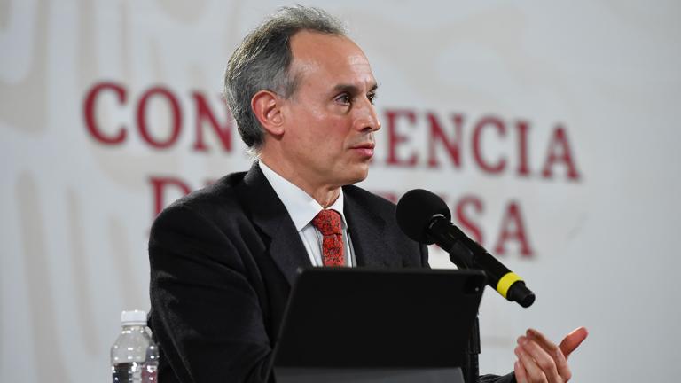 Hugo López-Gatell, subsecretario de Prevención y Promoción de la Salud. Foto EE: Cortesía Presidencia de México