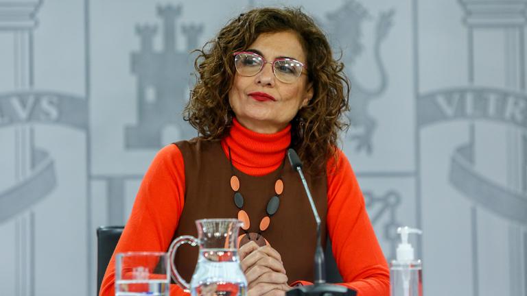 María Jesús Montero, ministra de Hacienda de España. Foto: Europa Press