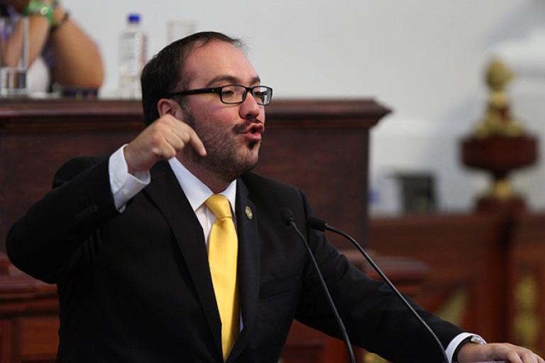 Mauricio Toledo Gutiérrez, diputado federal y exdelegado de Coyoacán. Foto EE: Archivo